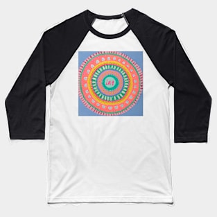 Love Mandala Baseball T-Shirt